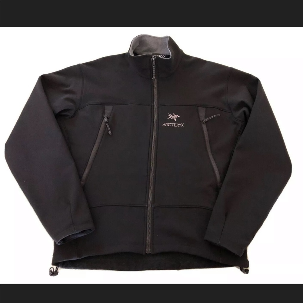 Mens Arc'teryx Polartec Shell Jacket Full Zip Coat